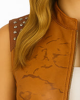 Women's Westina Leather Vest